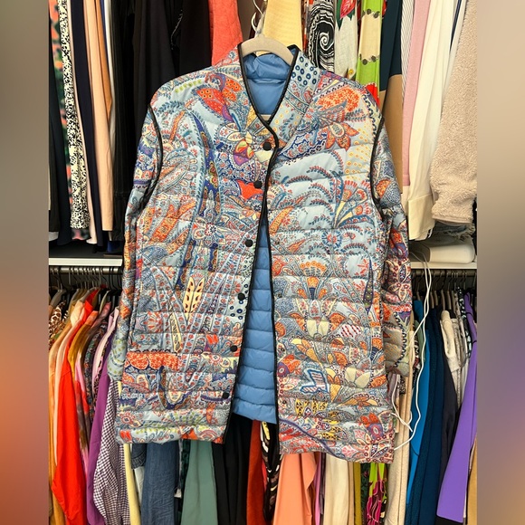 Etro Paisley Goose Down Puffer Jacket - Main Image